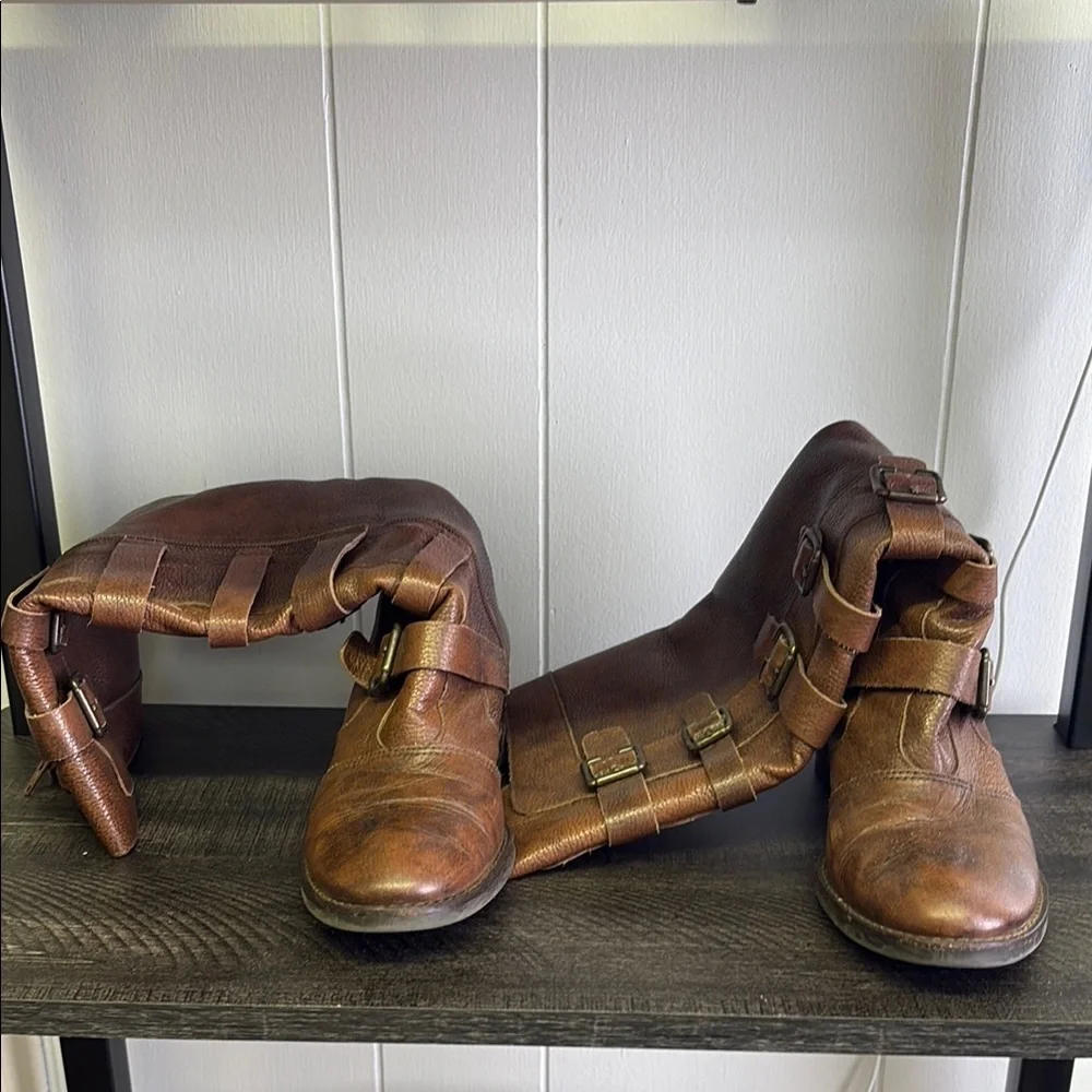 Vintage Matisse Brown Leather Boots - Picture 2 of 3